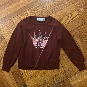 GIRL BURGUNDY LONG SLEEVE